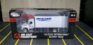 Dcp 1/64 Diecast Promotions 33389 Idealease International 4400 Boxtruck Internal