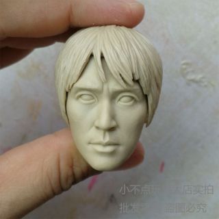 1/6 Scale Custom Head Sculpt Stephen Chow Shaolin Soccer Unpainted