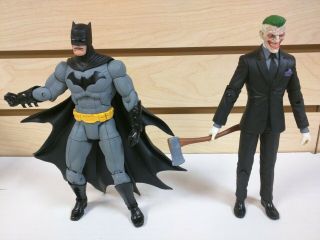 Dc Collectibles Greg Capullo Batman & Joker Action Figure Set Of 2 - Loose