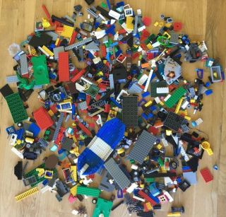 5 LB Bulk Legos CLEANED & SORTED w/ 3