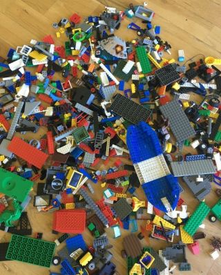 5 LB Bulk Legos CLEANED & SORTED w/ 5