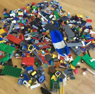 5 LB Bulk Legos CLEANED & SORTED w/ 6