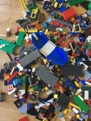 5 LB Bulk Legos CLEANED & SORTED w/ 7
