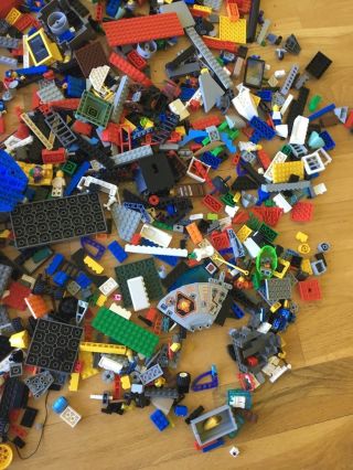 5 LB Bulk Legos CLEANED & SORTED w/ 8