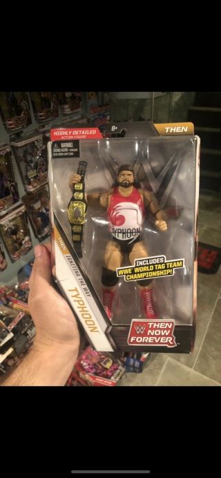 Moc Typhoon Then Now Forever Walmart Exclusive Wwe Mattel Rare Htf