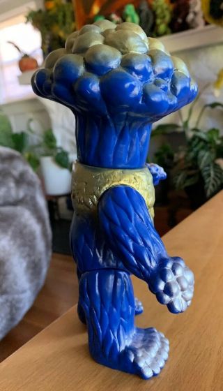 MARMIT Matango Blue Version w/ Gold Sprays Toho Sofubi Japan Toy Kaiju Godzilla 2