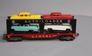 Lionel 6414 Evans Autoloader with 4 Automobiles 5