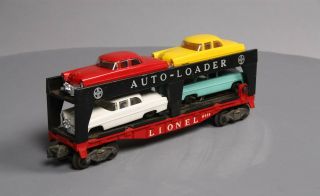 Lionel 6414 Evans Autoloader with 4 Automobiles 8