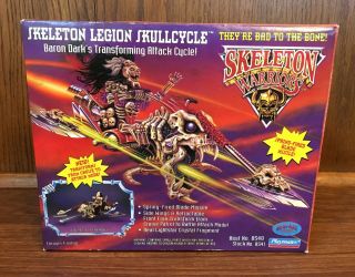 Legion Skullcycle Vintage Skeleton Warriors Motorcycle Vehicle Nib 1994 90s