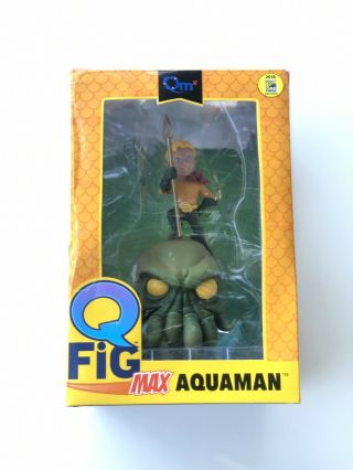2016 Sdcc Comic Con Qmx Exclusive Dc Comics Aquaman Q Fig Max Figure Statue