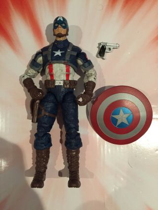 Marvel Legends First Avenger Captain America World War 2 Mandriod Build A Figure