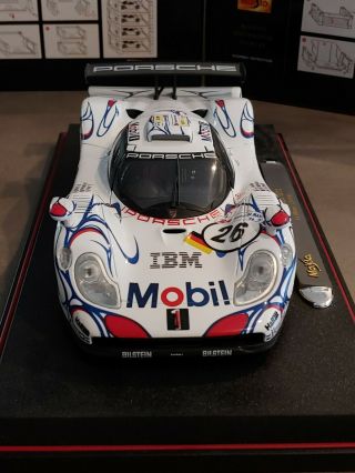 Porsche 911 GT1 1:18 Scale Maisto 1998 Le Mans 3