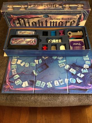 Nightmare The Video Board Game Vhs 1991 Chieftain Games -,  Complete