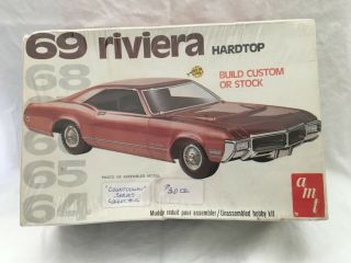 Amt 1/25 Scale 69 Riviera Hardtop " Countdown Series Collector " Kit 2201.