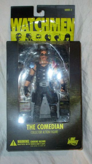 Dc Direct The Watchmen The Comedian Collector Action Figure