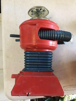 Lost In Space Robot 1966 Remco Vintage toy Red and Blue 4