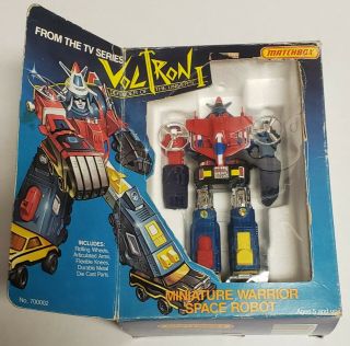 Matchbox Voltron Defender Of The Universe Action Figure Vehicle Team 1984 Htf