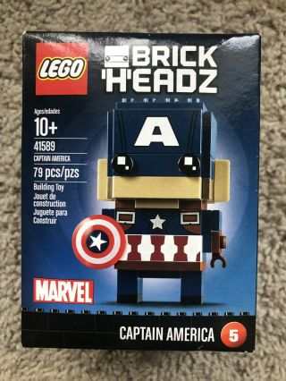 Lego Brickheadz Marvel Captain America (41589)