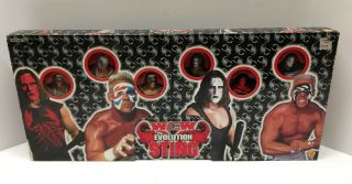 Wcw The Evolution Of Sting 6 - Pack 6 " Action Figures & Misb 2000