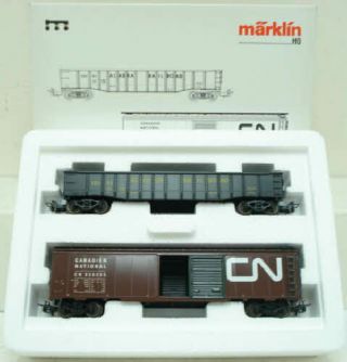 Marklin 4859 Arr/cn 2 - Car Freight Set Ex/box
