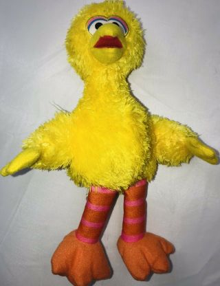 2010 Hasbro Sesame Street Big Bird Plush 10” Stuffed Animal