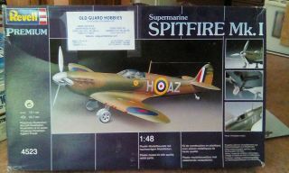 Revell 1/48 Spitfire Mk.  1 Premium Edition (white Metal)