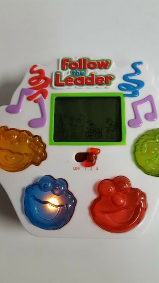 Sesame Street Follow The Leader Electronic Game with lights,  sounds & music 2