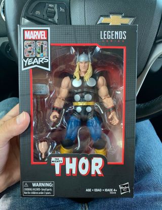 In Hand Hasbro Marvel Legends 80th Anniversary The Mighty Thor Comics Version