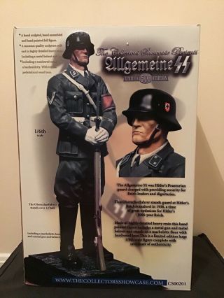 Collectors Showcase Allgemneine Ss Wwii Action Figure Limited Edition 255/500