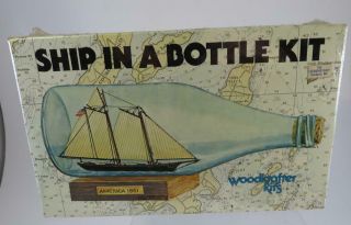 Ship In Bottle Kit Never Opened Fathers Day Gift Idea America 1851