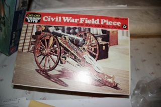 Life Like Hobby Kits Civil War Field Piece Cannon