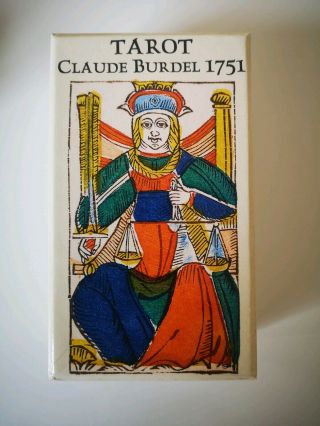 Tarot Claude Burdel 1751 Collectable Tarot Limited edition 3