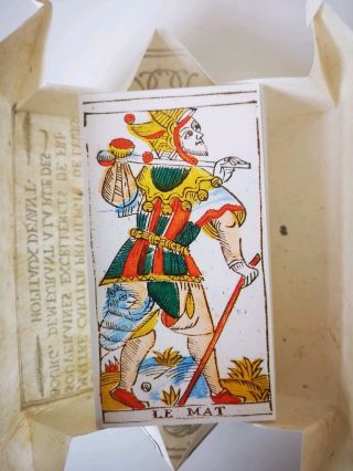 Tarot Claude Burdel 1751 Collectable Tarot Limited edition 5