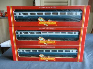 Hornby Oo Gauge British Rail Inter - City Coaches X 3 R425/r426/r427