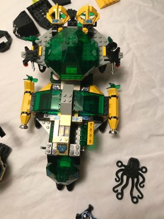 Lego Aquanauts Aquazone Hydronauts 6180 Hydro Search Sub 6150 Crystal Detector, 7