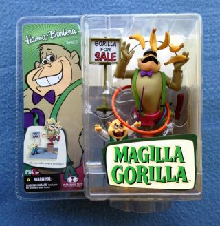 Magilla Gorilla And Mr.  Peebles Hanna Barbera Mcfarlane Action Figures