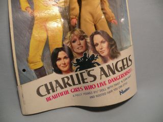 Vintage Hasbro Charlie ' s Angels Kelly Jaclyn Smith (on card) 1977 3