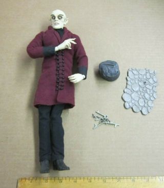 Sideshow 2001 Loose Vampire Figurine 12 Inch Nosferatu With Accessories