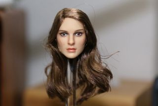 1/6 Natalie Portman Head Sculpt Kt008 For Hot Toys Phicen Female Figure ❶usa❶