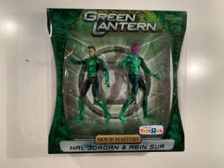 Dc Green Lantern Movie Masters Hal Jordan & Abin Sur Tru 2 Pack Figure Noc