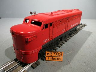 Vintage Postwar Lionel O Gauge Locomotive No.  1055 " The Texas Special "