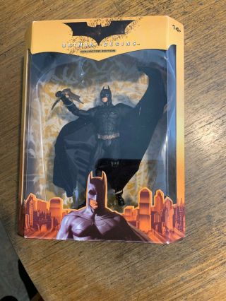 Batman Begins Collectors Edition 2005 Mattel Toyfare Exclusive Dark Knight