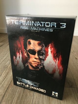 Terminator Rise Of The Machines T - 850 Battle Bust 4