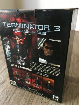 Terminator Rise Of The Machines T - 850 Battle Bust 5