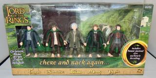 Toybiz The Lord Of The Rings There And Back Again Action Figure Set