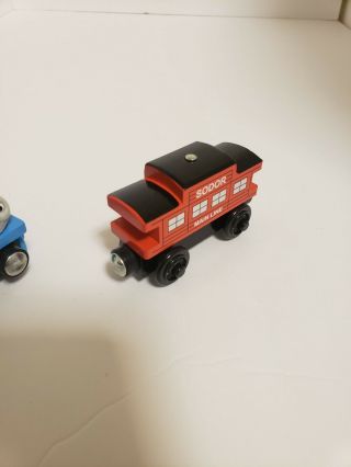 Thomas The Tank Engine And Friends Caboose Wooden Magnetic Train Sp10