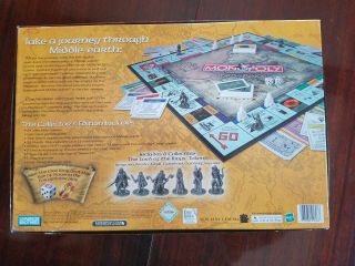 2003 Monopoly Lord of the Rings Trilogy Special Collectors Edition - 2
