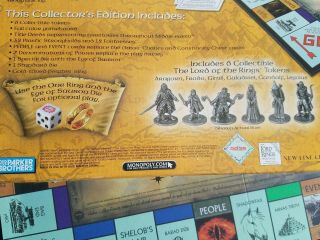 2003 Monopoly Lord of the Rings Trilogy Special Collectors Edition - 8