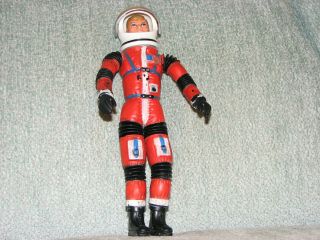 Vintage Major Matt Mason Sgt.  Storm Action Figure Mattel 1966 Red Suit