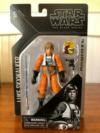Star Wars The Black Series 6 - Inch X - Wing Pilot Luke Skywalker (archive Series)